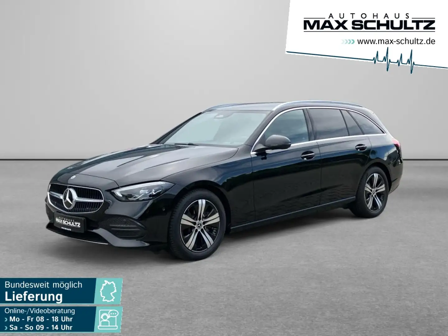 Mercedes-Benz C 200 d T AHK*Sound*Distronic*Kamera*Memory*LED Schwarz - 1