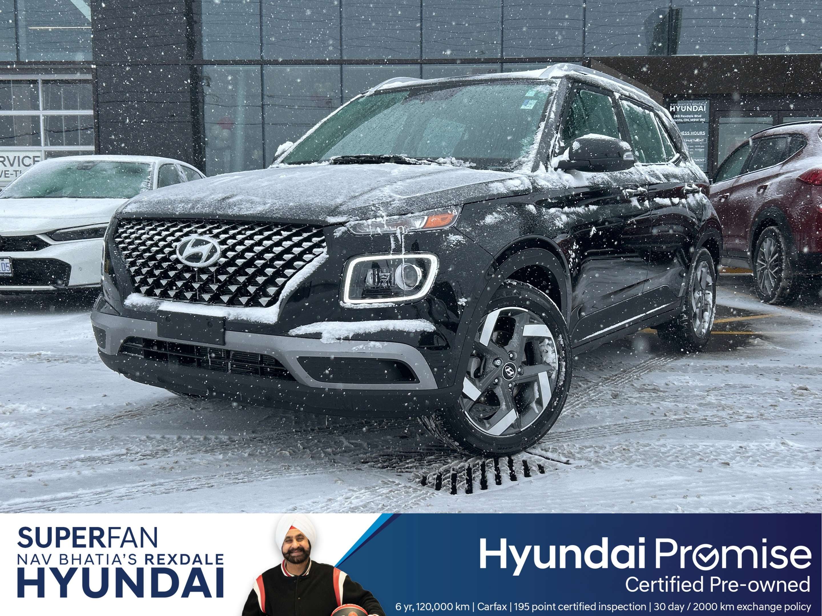 Black 2025 Hyundai Venue SUV / Crossover Automatic