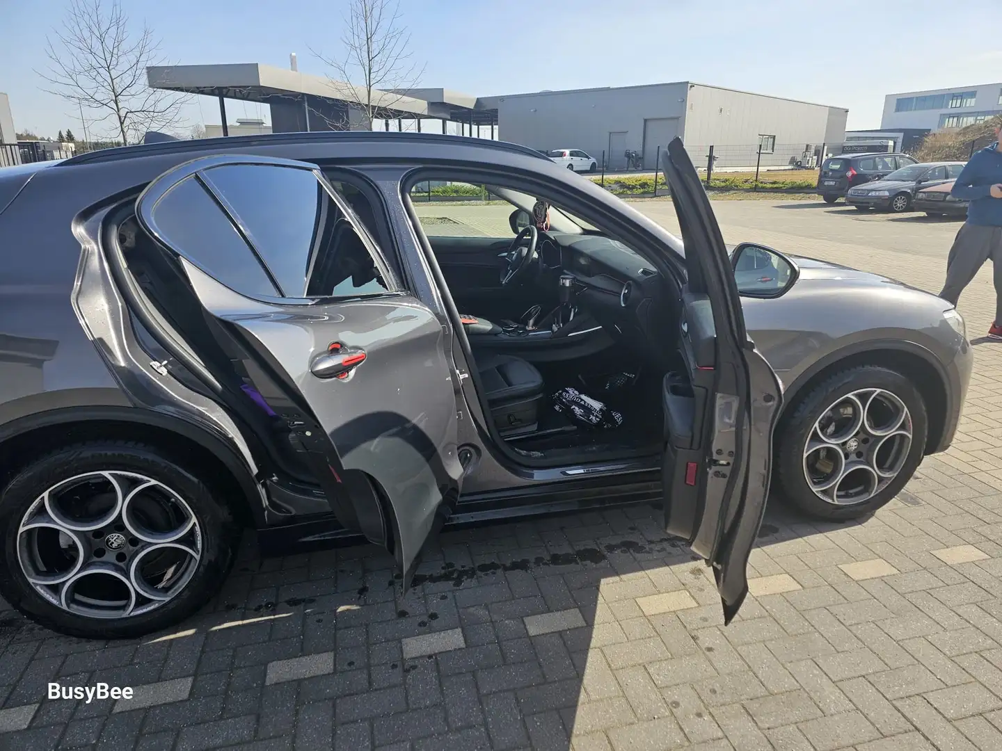 Alfa Romeo Stelvio Stelvio 2.2 Diesel 16V AT8 Grijs - 1