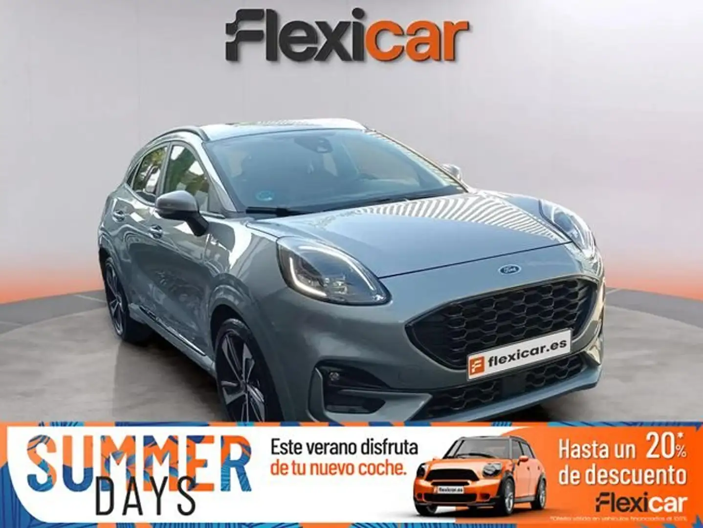 Ford Puma 1.0+EcoBoost+125cv+ST-Line+MHEV Gris - 1