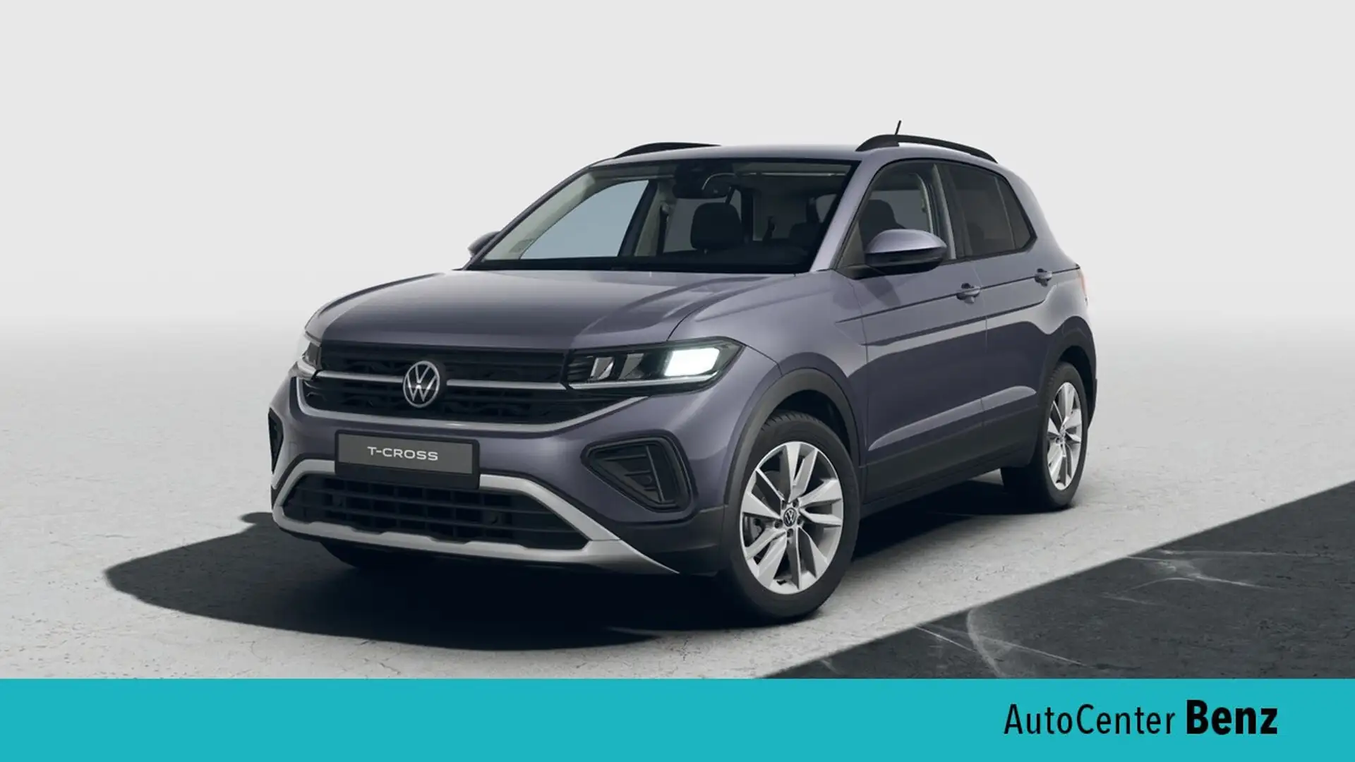 Volkswagen T-Cross Life 1.0 TSI APP*LED*CAM*ACC* Klima Grau - 1