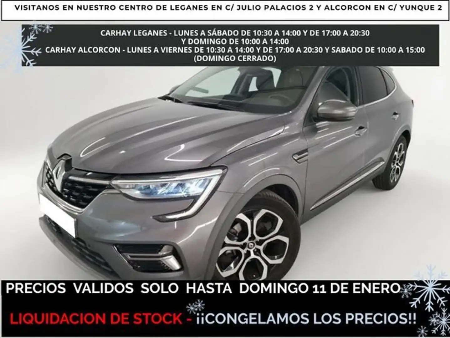 Renault Arkana Intens E-TECH Híbrido 105kW(145CV) Gris - 1
