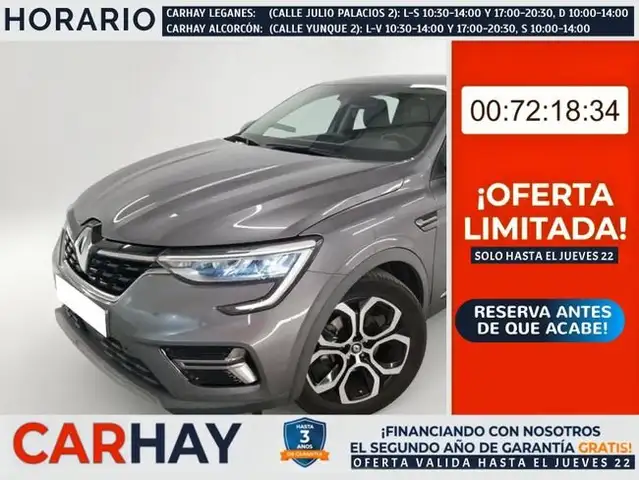 Renault Arkana Intens E-TECH Híbrido 105kW(145CV)