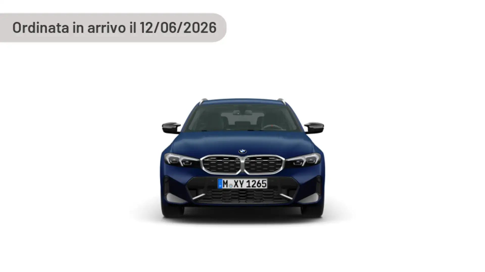 BMW 340 M 340d 48V xDrive Touring Argent - 2