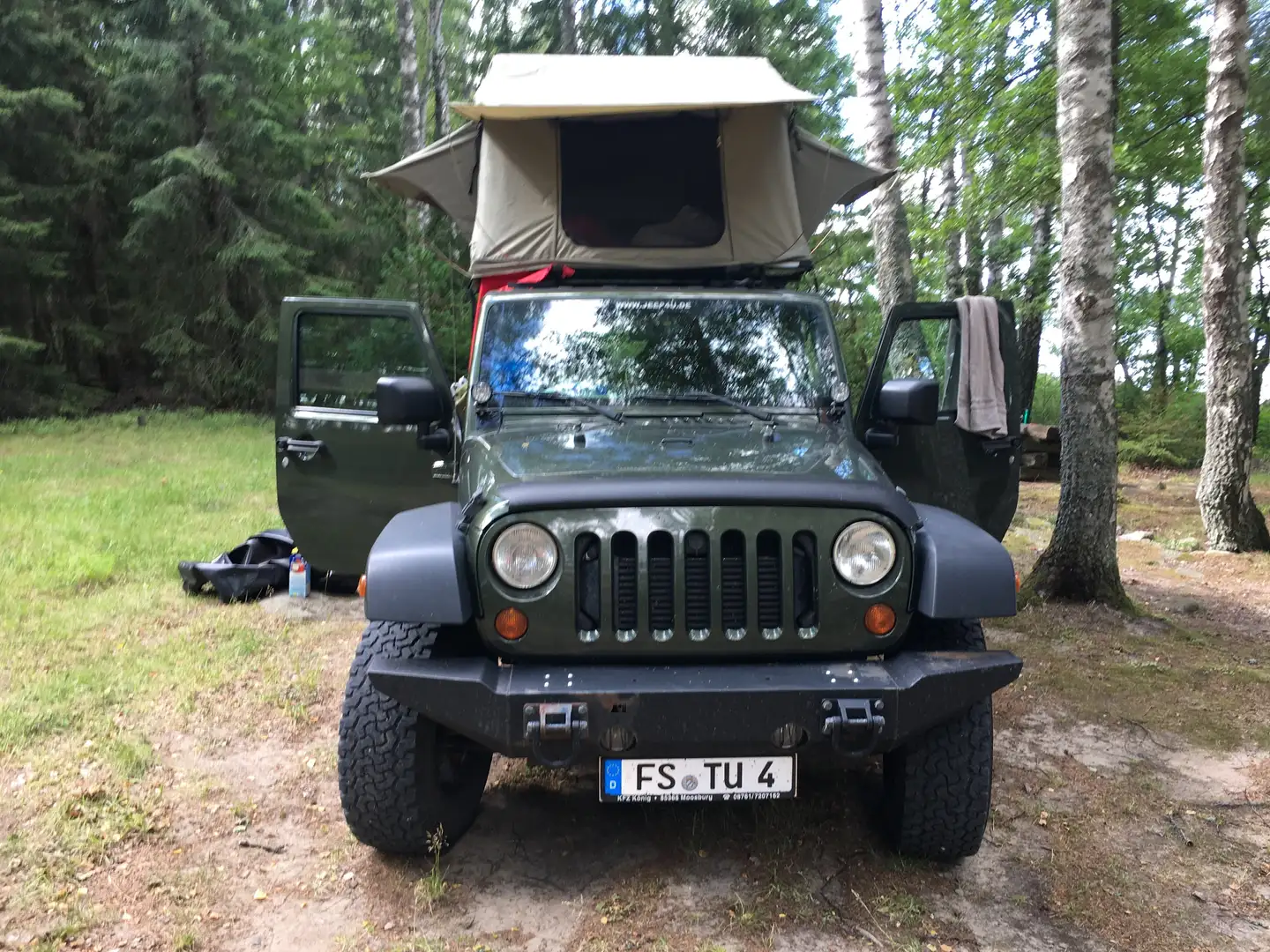 Jeep Wrangler Wrangler Hard-Top 2.8 CRD DPF Sport Grün - 2