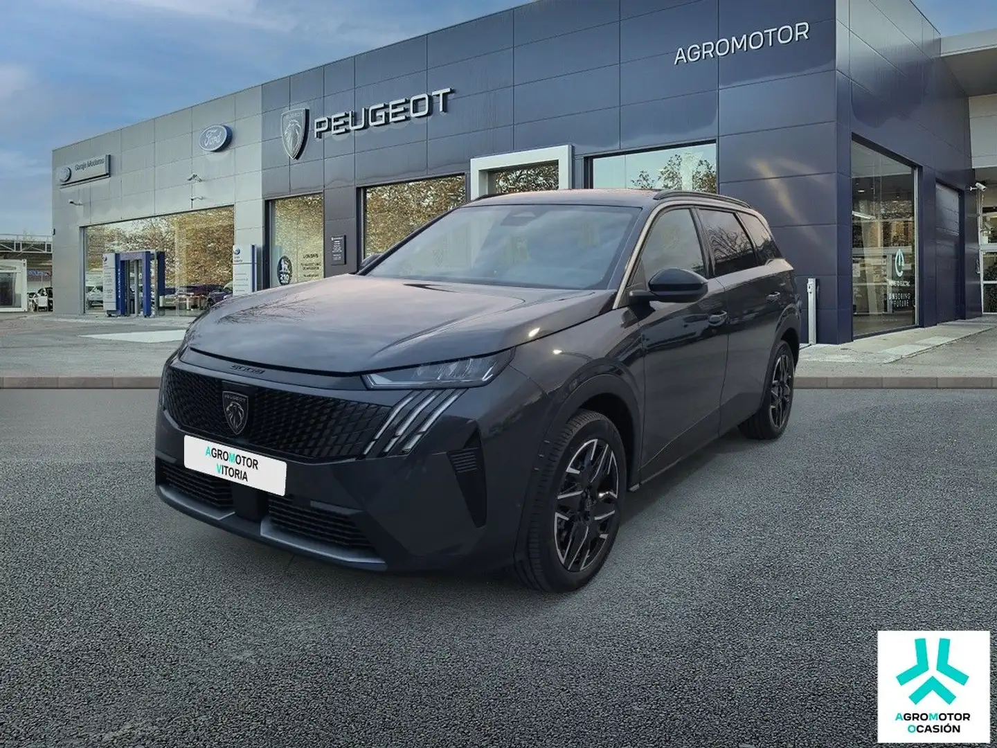 Peugeot 5008 1.2 100KW Allure eDCS6 Gris - 1