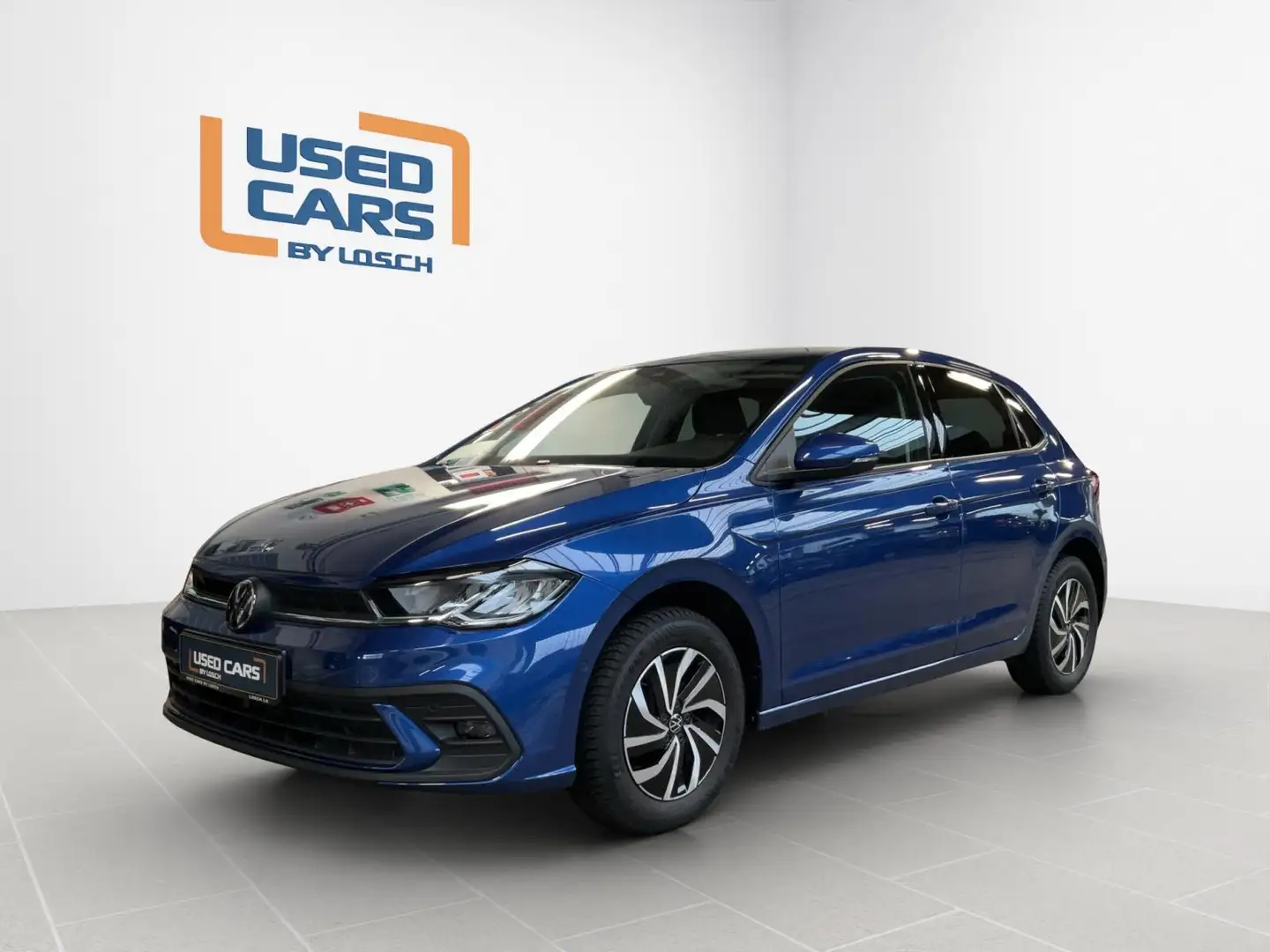 Volkswagen Polo Life+DSG+IQ-Drive+Light.Ass Bleu - 1