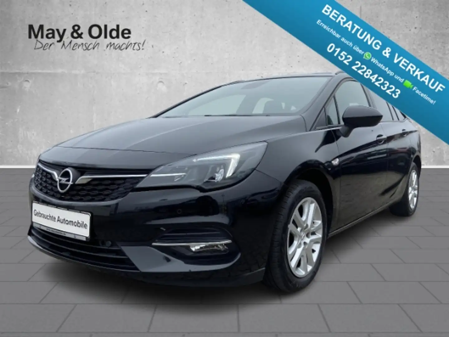 Opel Astra K 1.5 D Sports Tourer Navi LED APC Automatik Nero - 1
