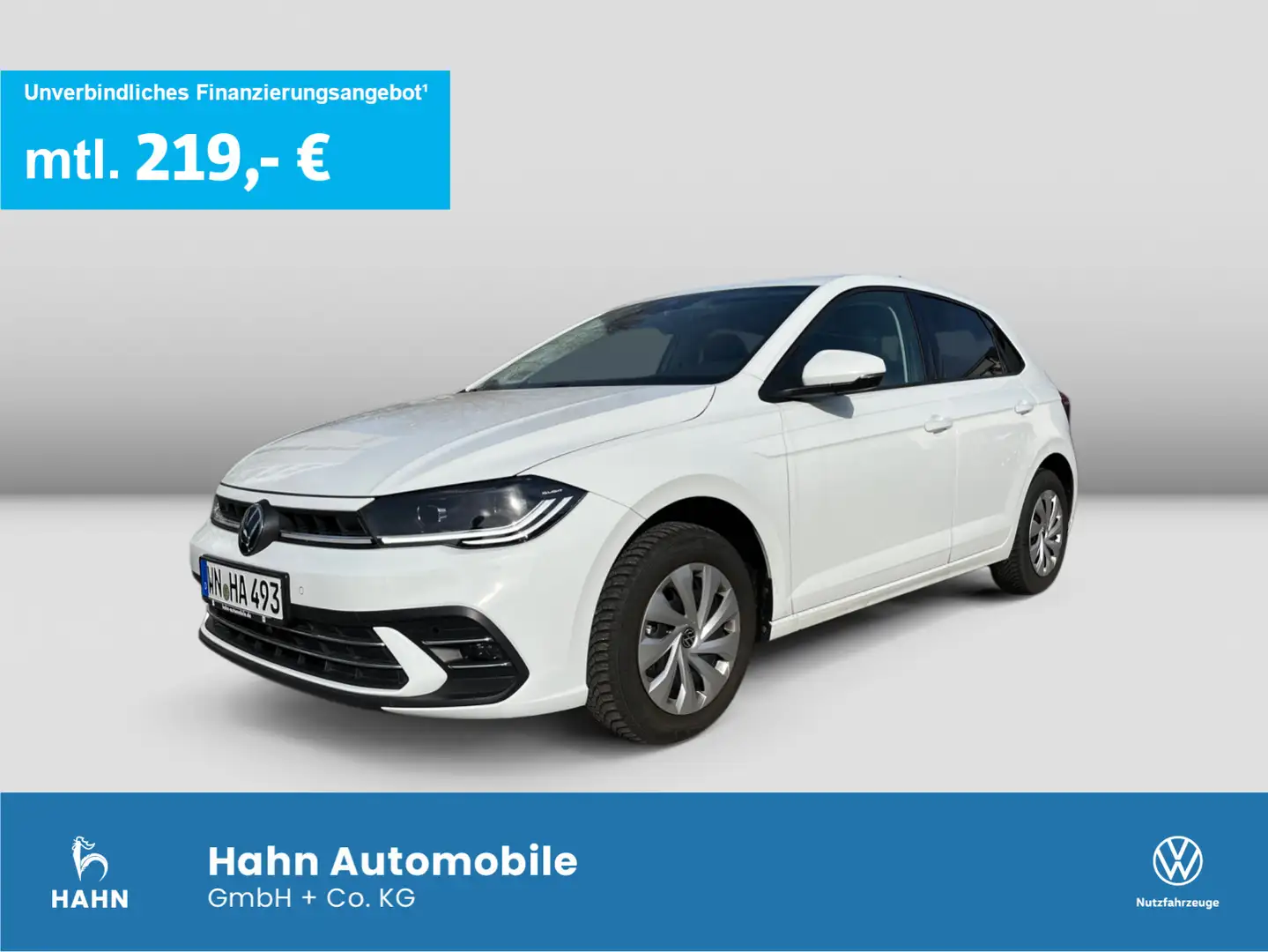 Volkswagen Polo Style 1,0l TSI 95PS DSG Digcockp.Pro KLIMA Weiß - 1