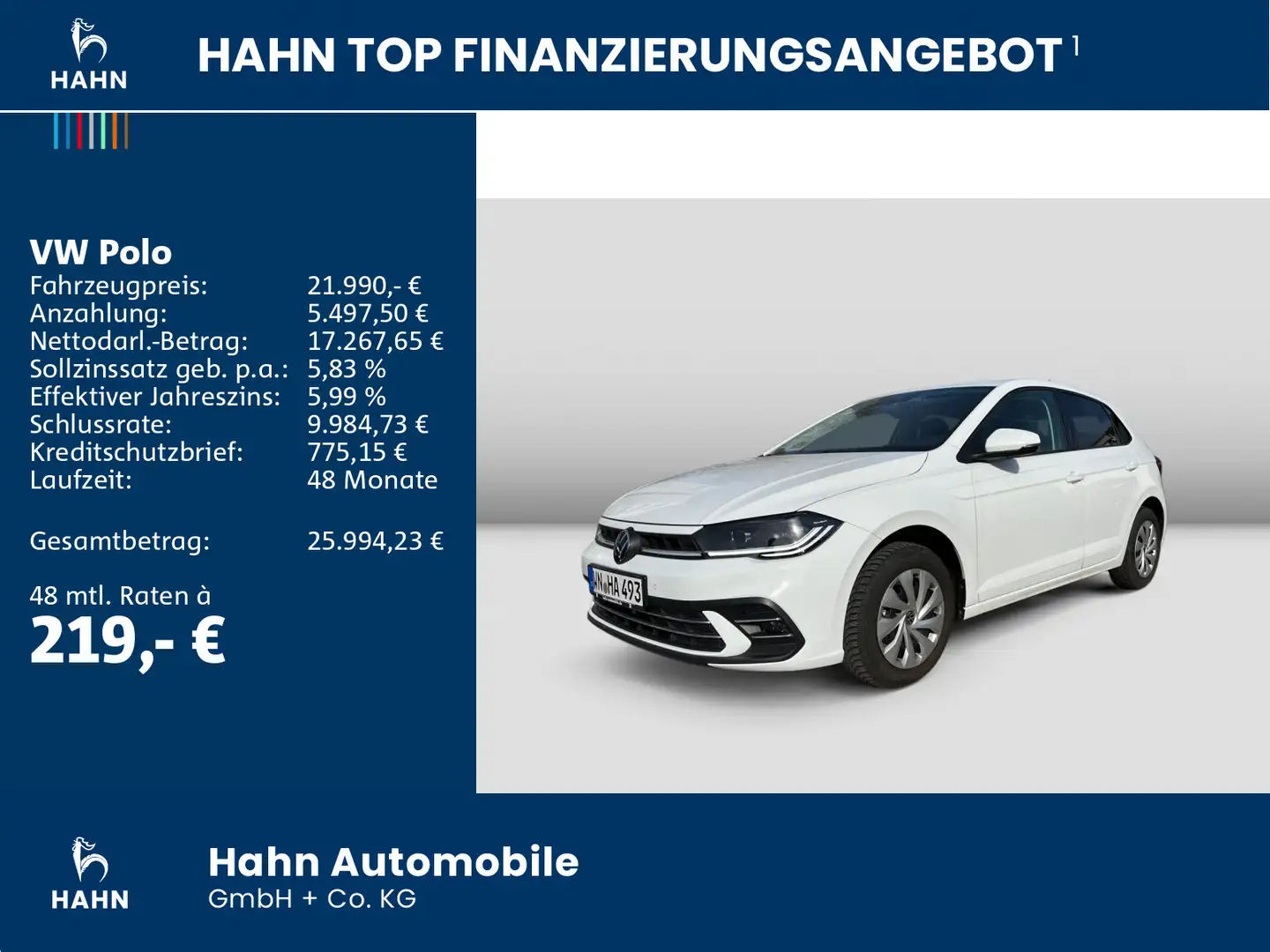 Volkswagen Polo Style 1,0l TSI 95PS DSG Digcockp.Pro KLIMA Weiß - 2