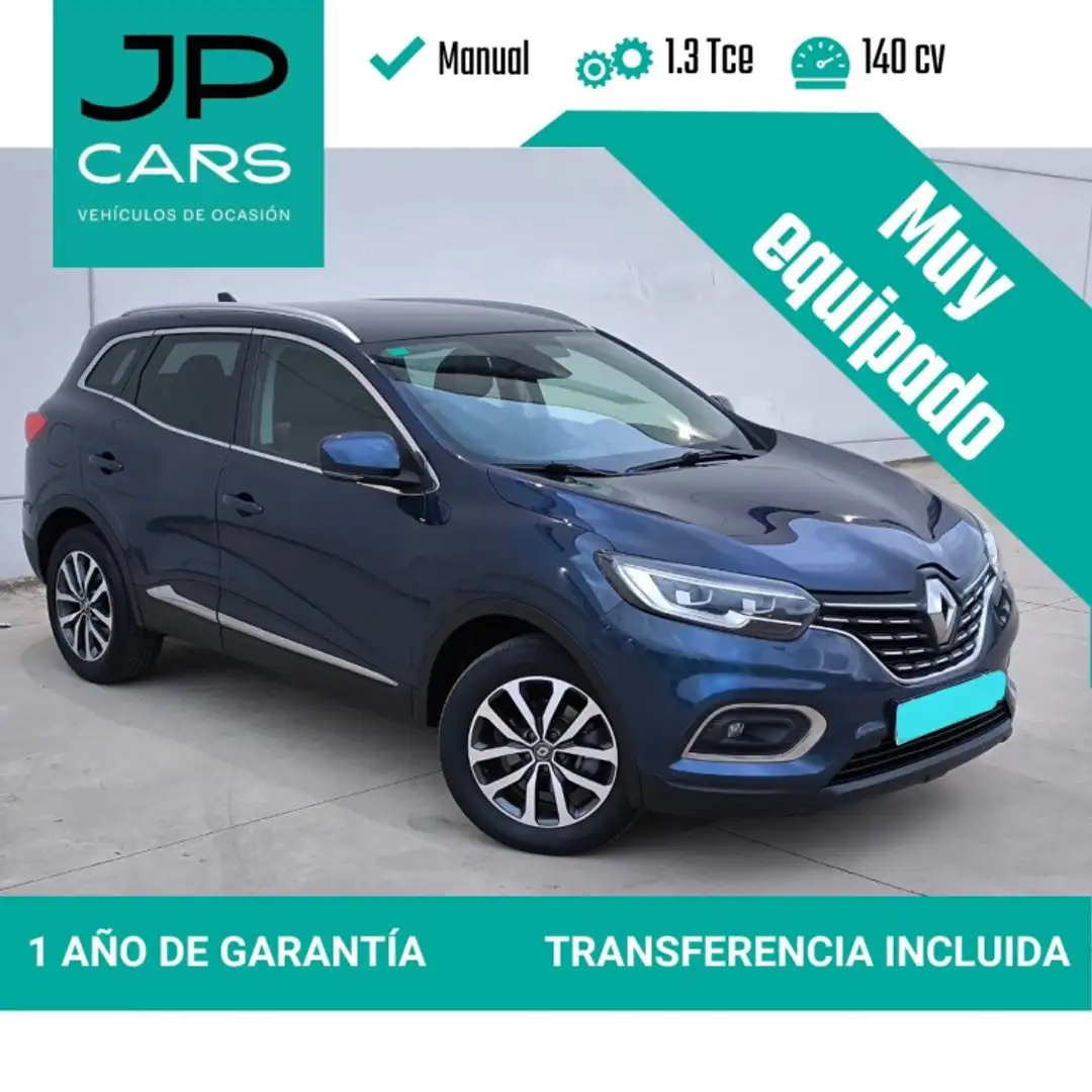 Renault Kadjar 1.3 TCe GPF Zen 103kW Bleu - 1