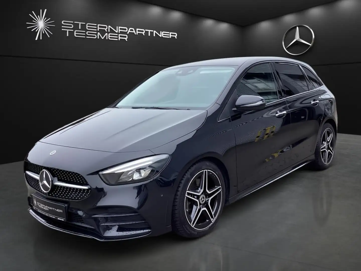 Mercedes-Benz B 250 4M AMG+Night+Leder+Burmester+Standhzg+AHK Schwarz - 2