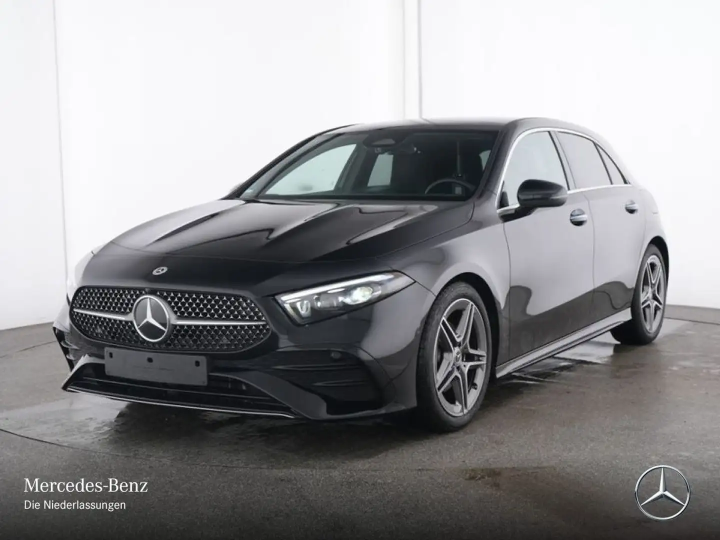 Mercedes-Benz A 200 AMG+PANO+AHK+MULTIBEAM+KAMERA+TOTW+KEYLESS Schwarz - 2