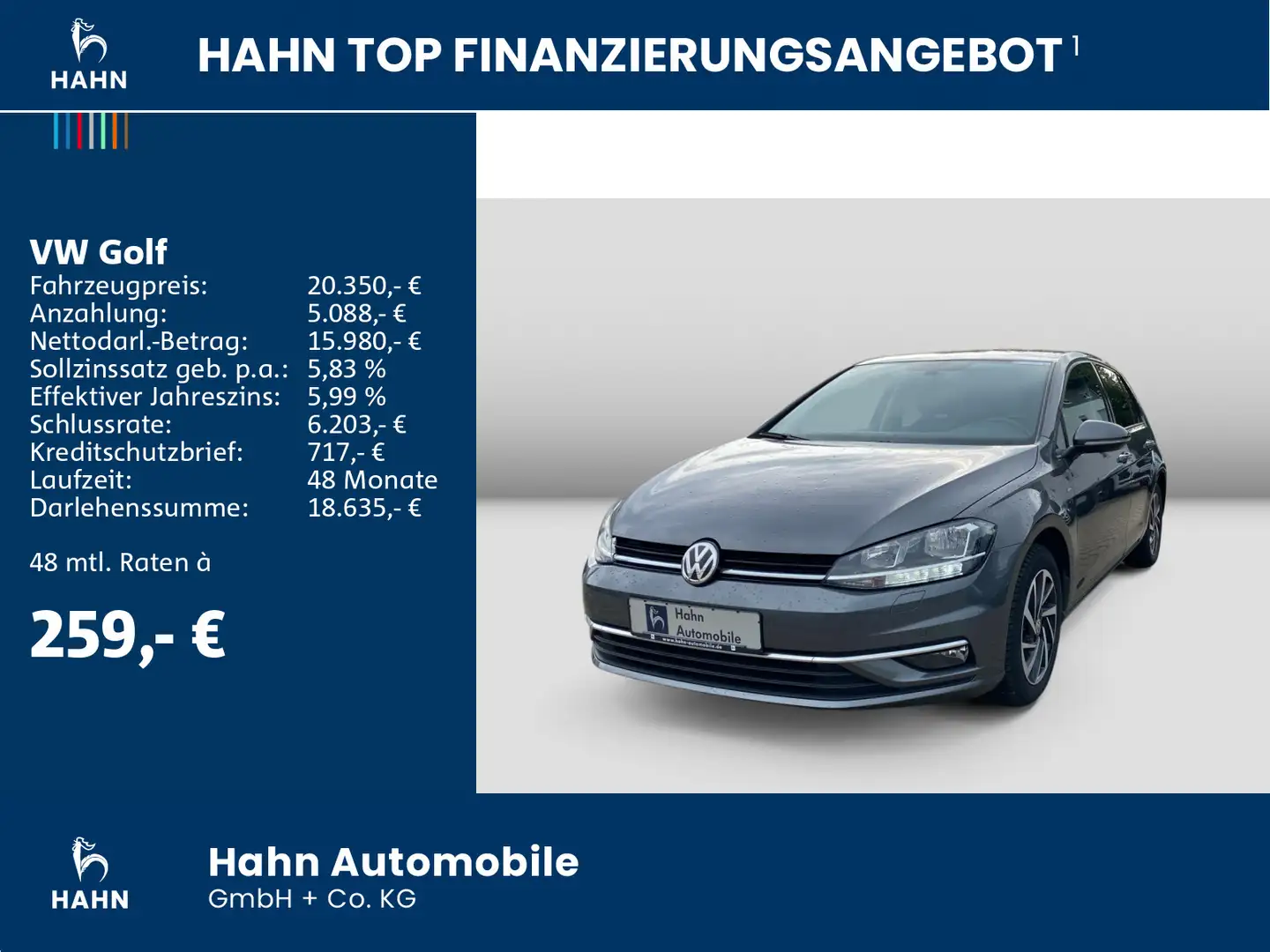Volkswagen Golf VII Join 2.0TDI DSG PDC Navi Klimaaut Grigio - 2