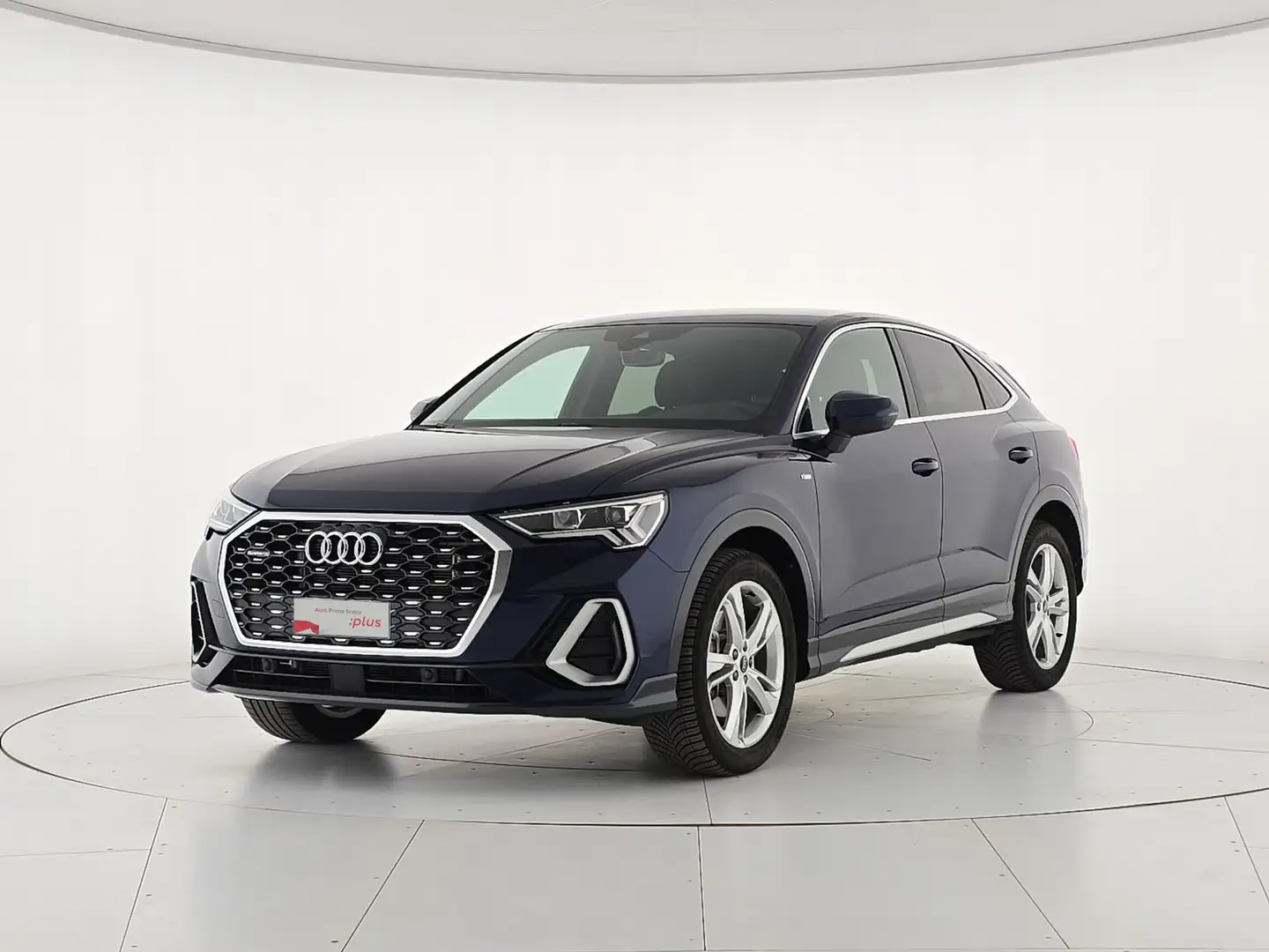 Audi Q3 sportback 40 2.0 tdi s line edition quattro 193cv Blu/Azzurro - 1