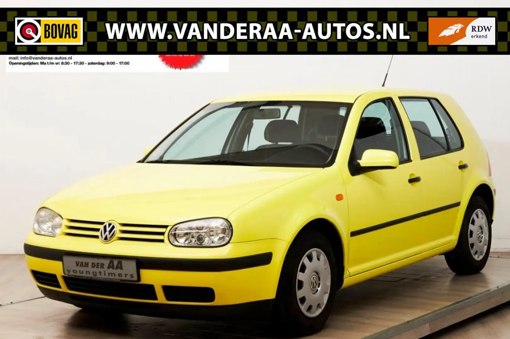 Volkswagen Golf 1.6 iSR HB 5-Drs Youngtimer!! Geel - 1