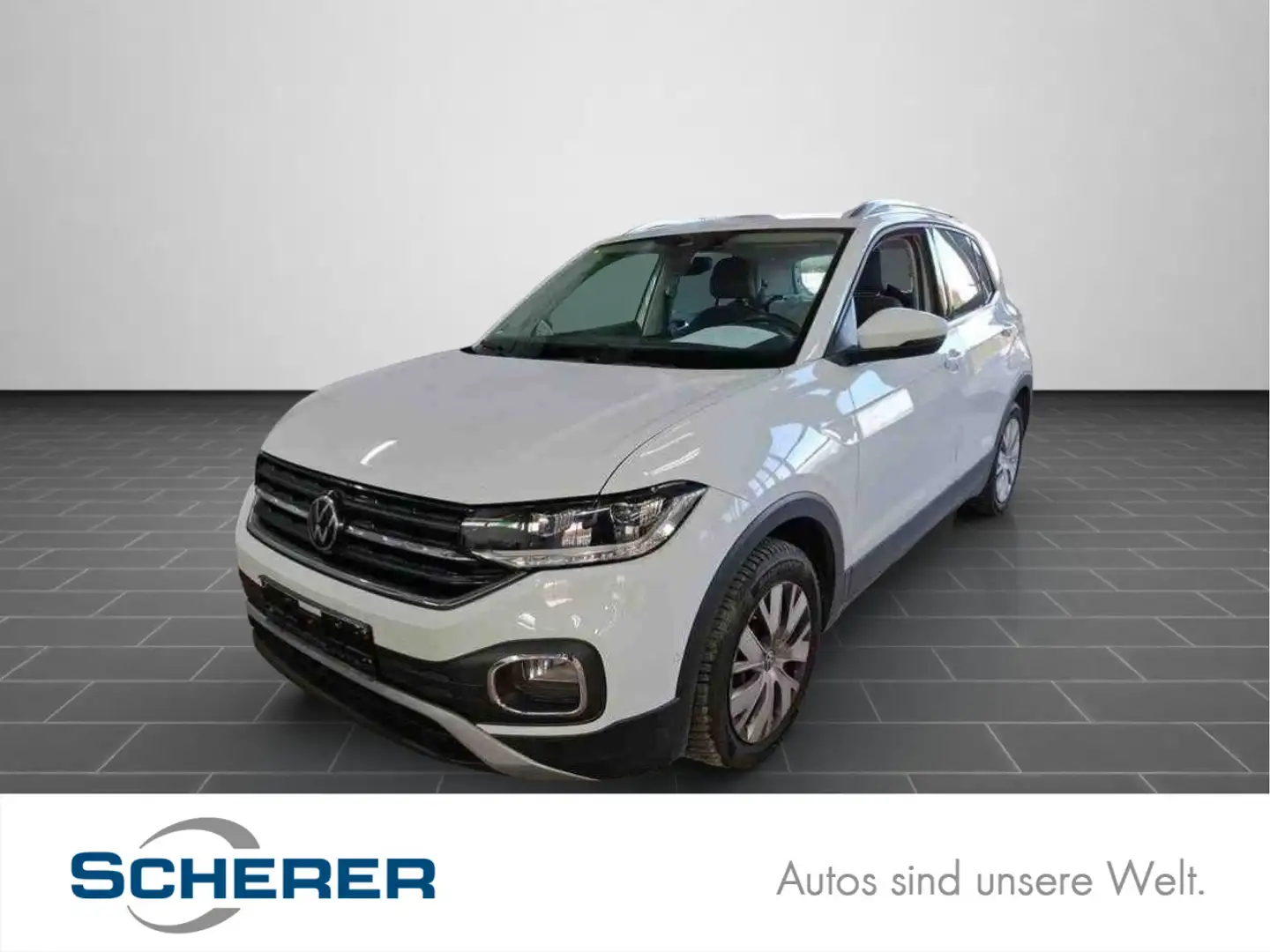 Volkswagen T-Cross 1,5 TSI DSG Style LED/PDC/Sitzheizung vo Weiß - 1