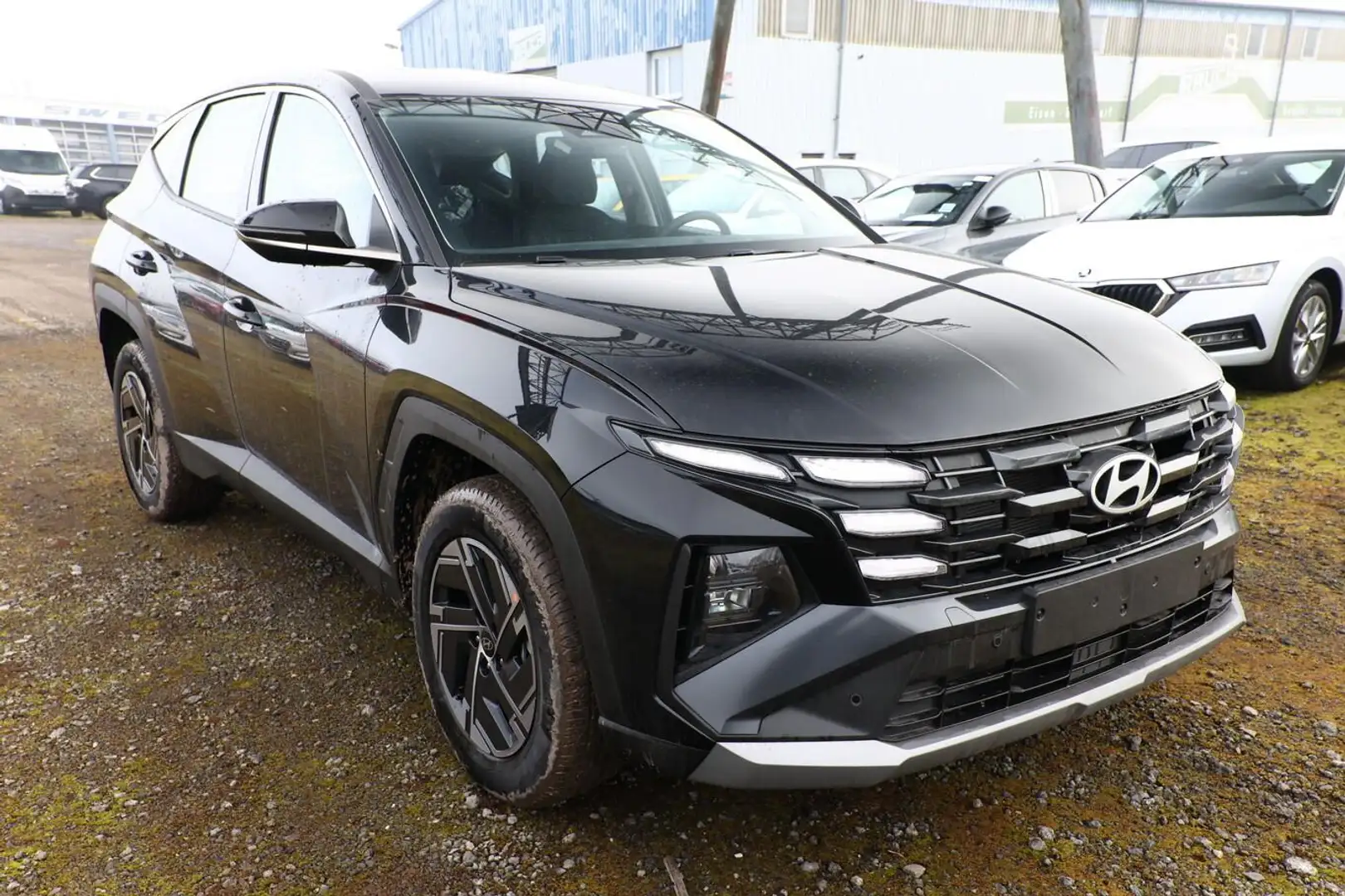 Hyundai TUCSON 1.6 HEV 215 DCT LED Nav Kam PDC Keyl LFA 158 kW... Schwarz - 2