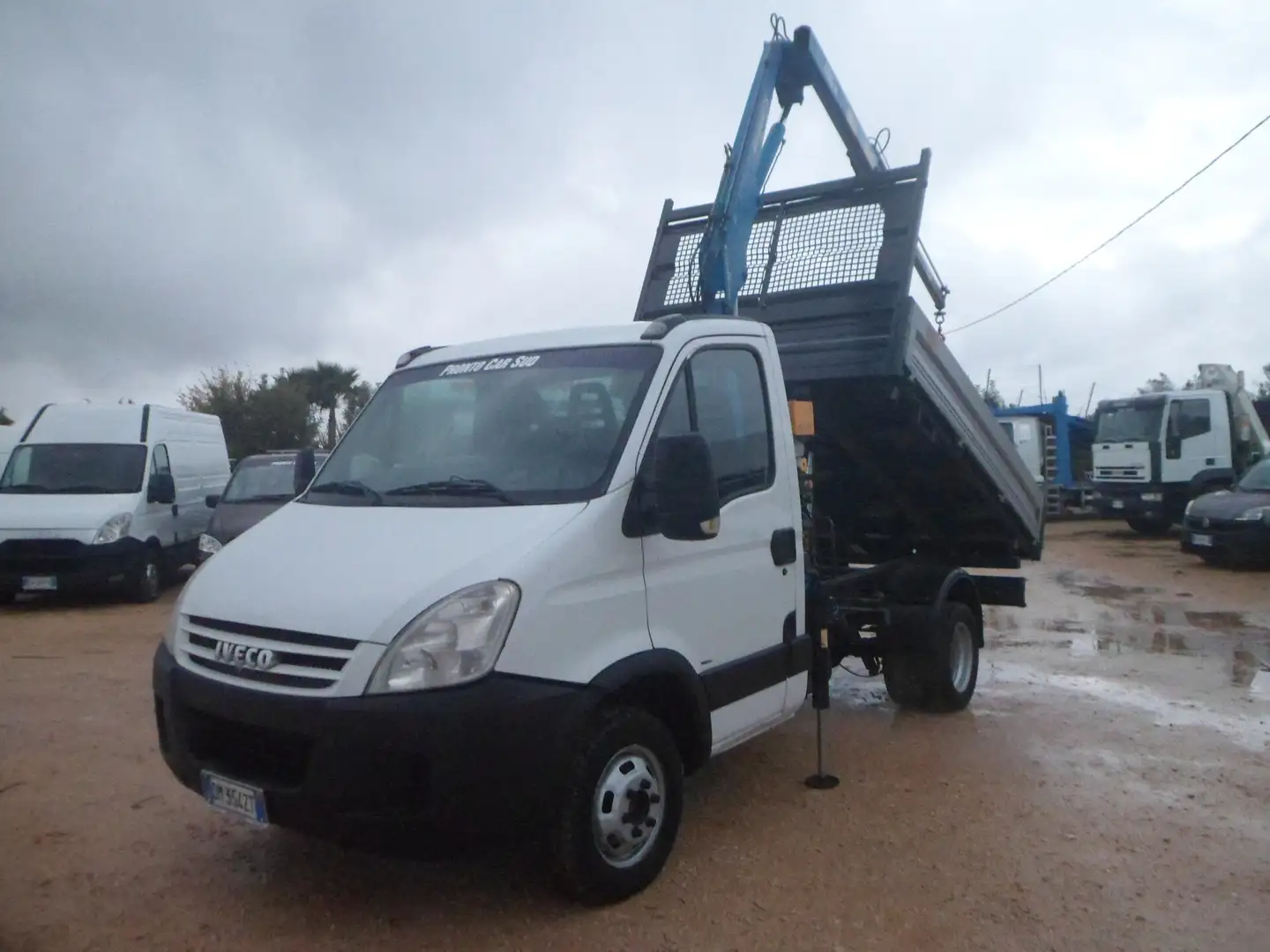 Iveco Daily 35c12 ribaltabile con gru Wit - 1