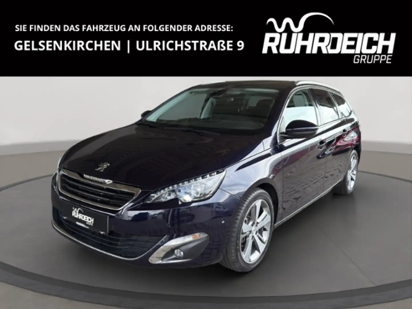 Peugeot 308 SW 1.2 130 Allure PureTech e-THP Klimaautomatik Si Blau - 1