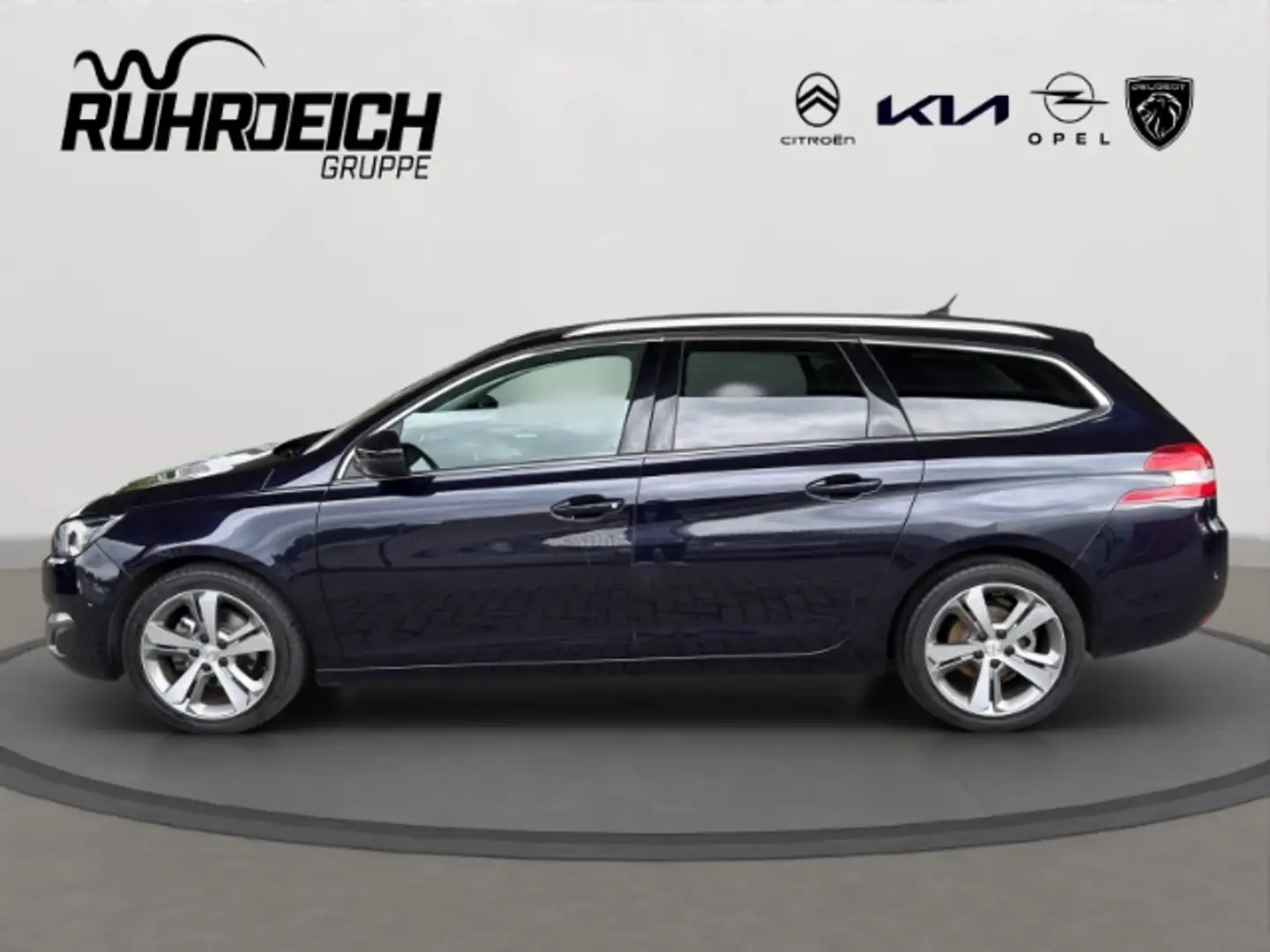 Peugeot 308 SW 1.2 130 Allure PureTech e-THP Klimaautomatik Si Blau - 2