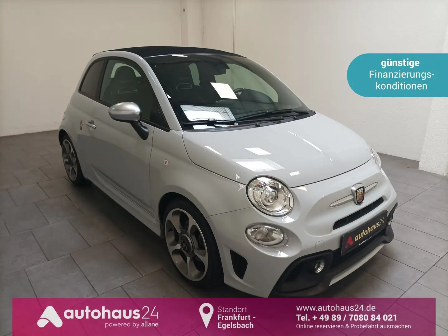 Abarth 595 Turismo 500C 1.4 T-Jet Turismo|Navi|PDC|Bi-Xenon Grau - 1