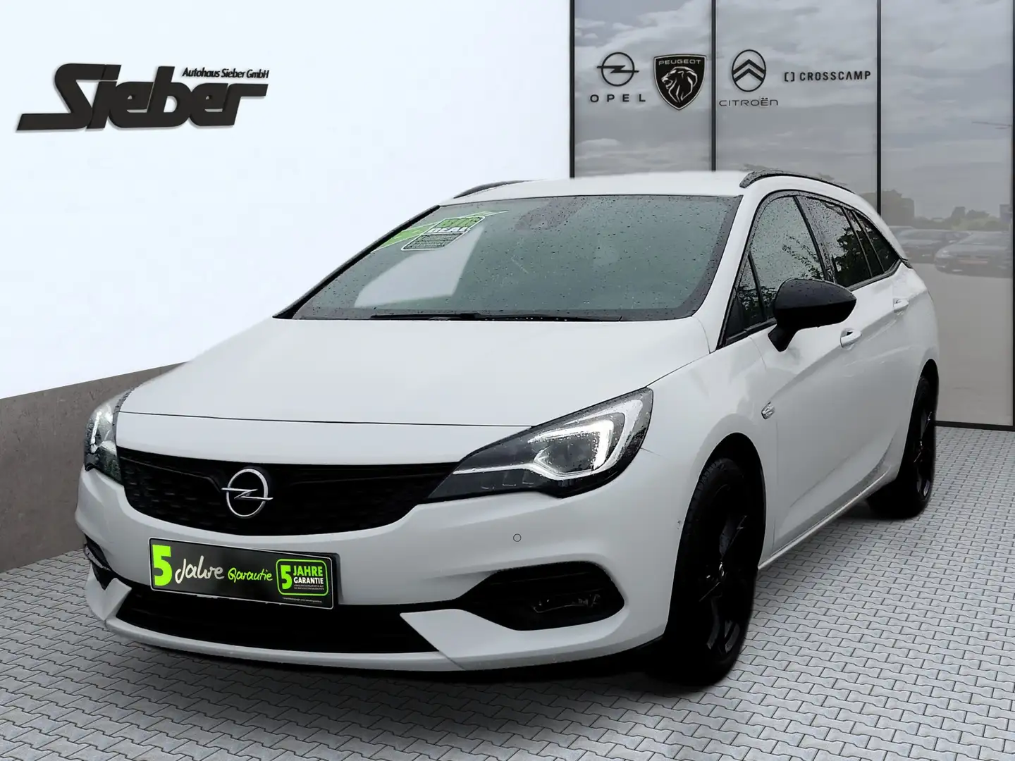 Opel Astra K Sports Tourer 1.2 Turbo Ultimate LED*NAVI Blanc - 1