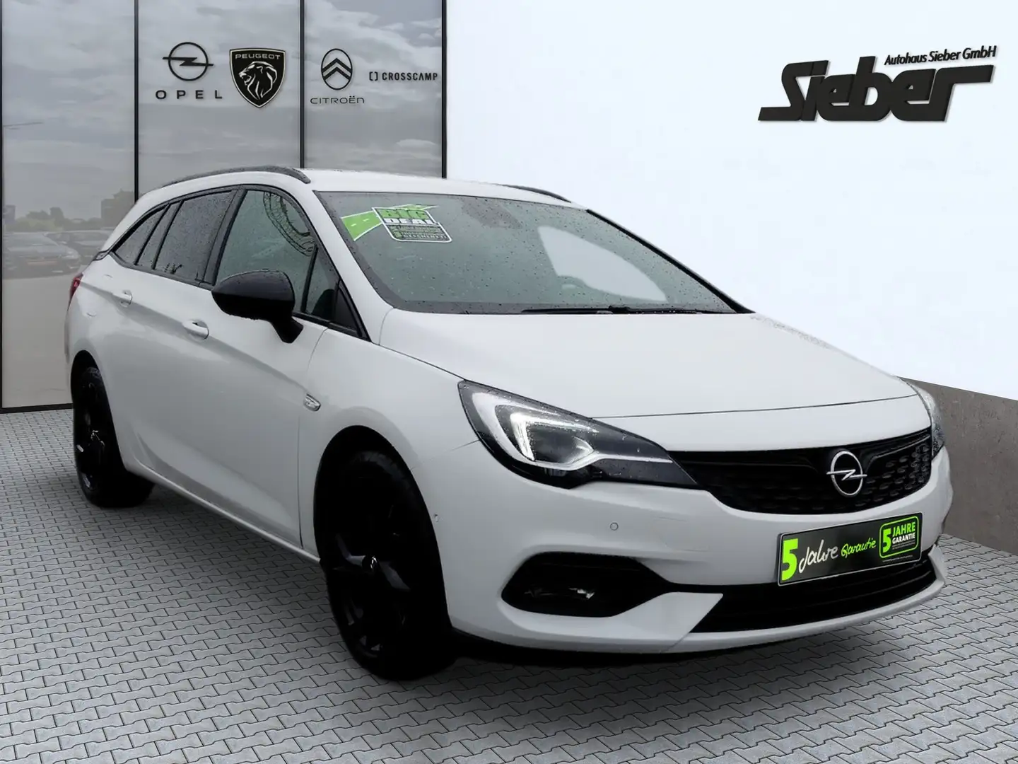 Opel Astra K Sports Tourer 1.2 Turbo Ultimate LED*NAVI Blanc - 2