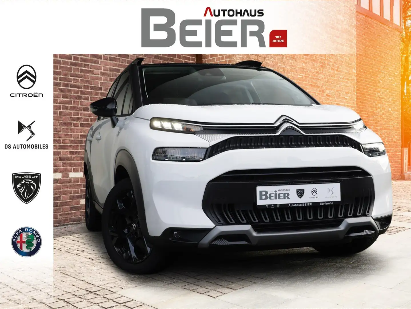 Citroen C3 Aircross Max 130PS EAT6 Kamera/Navi/SHZ Blanco - 1