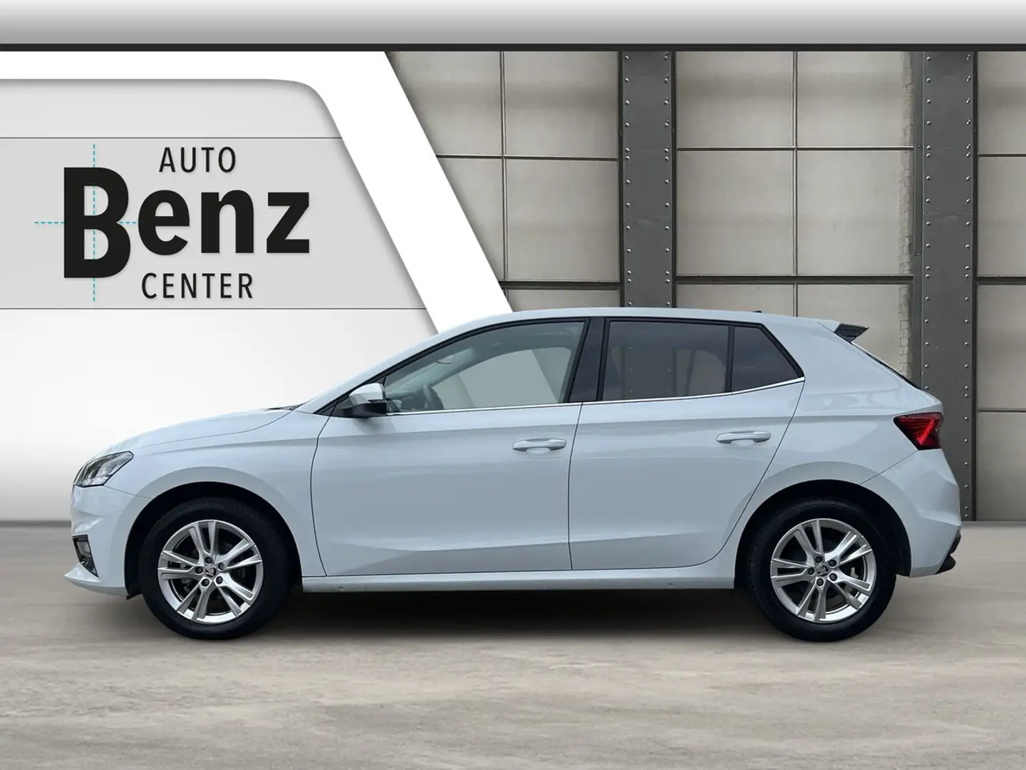 Skoda Fabia 1.0 TSI Selection *LED*PDC*VC*SMARTLINK*BA Klima Blanc - 2