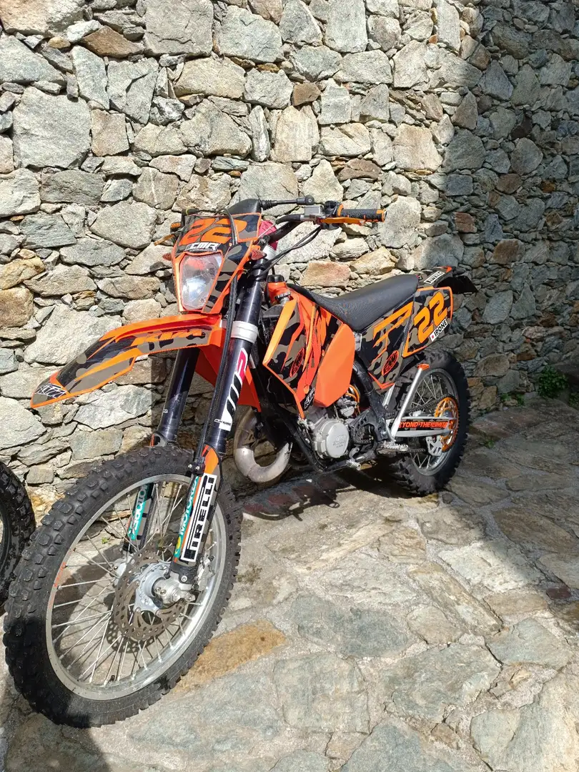 KTM 125 EXC Arancione - 1