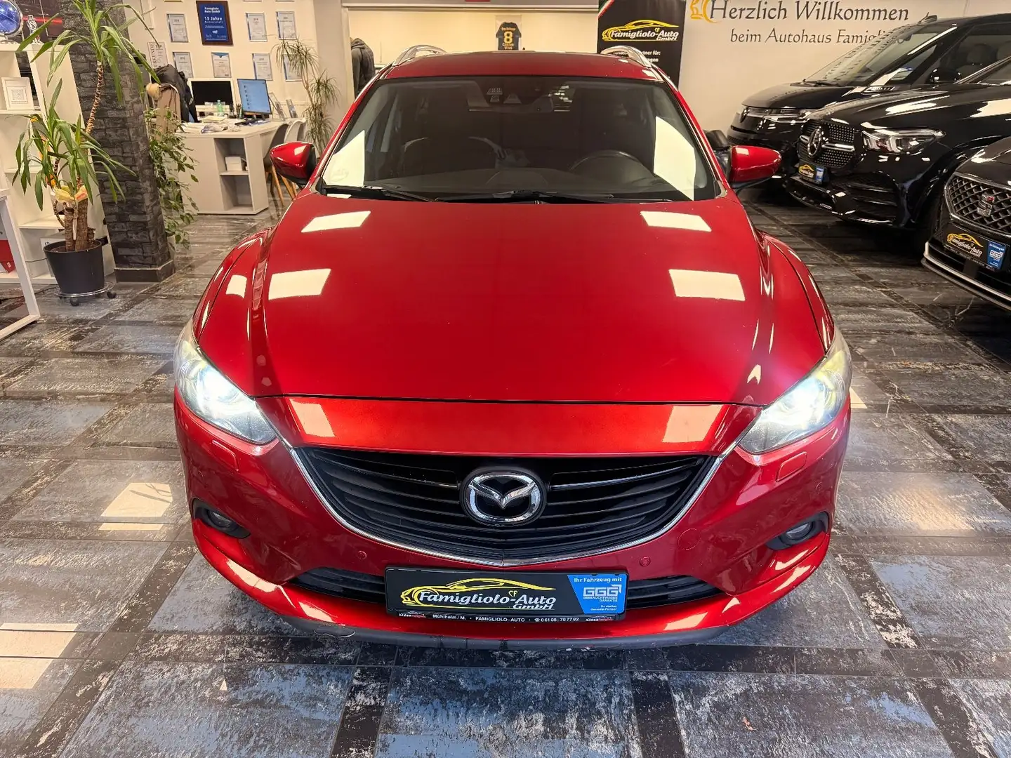 Mazda 6 Kombi Sports-Line/Xenon/Automatik/Aluräder/Kam Rouge - 2