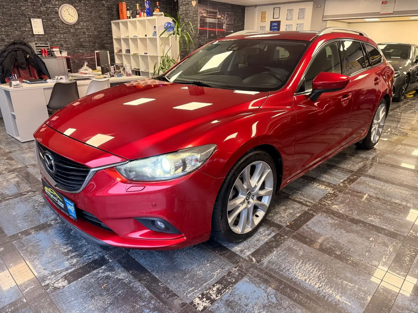 Mazda 6 Kombi Sports-Line/Xenon/Automatik/Aluräder/Kam Rouge - 1