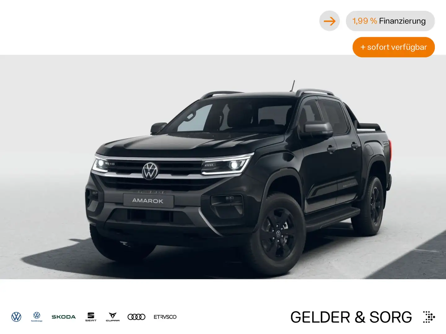 Volkswagen Amarok Pan Americana DC V6 4M *Rollcover*Stand* Noir - 1
