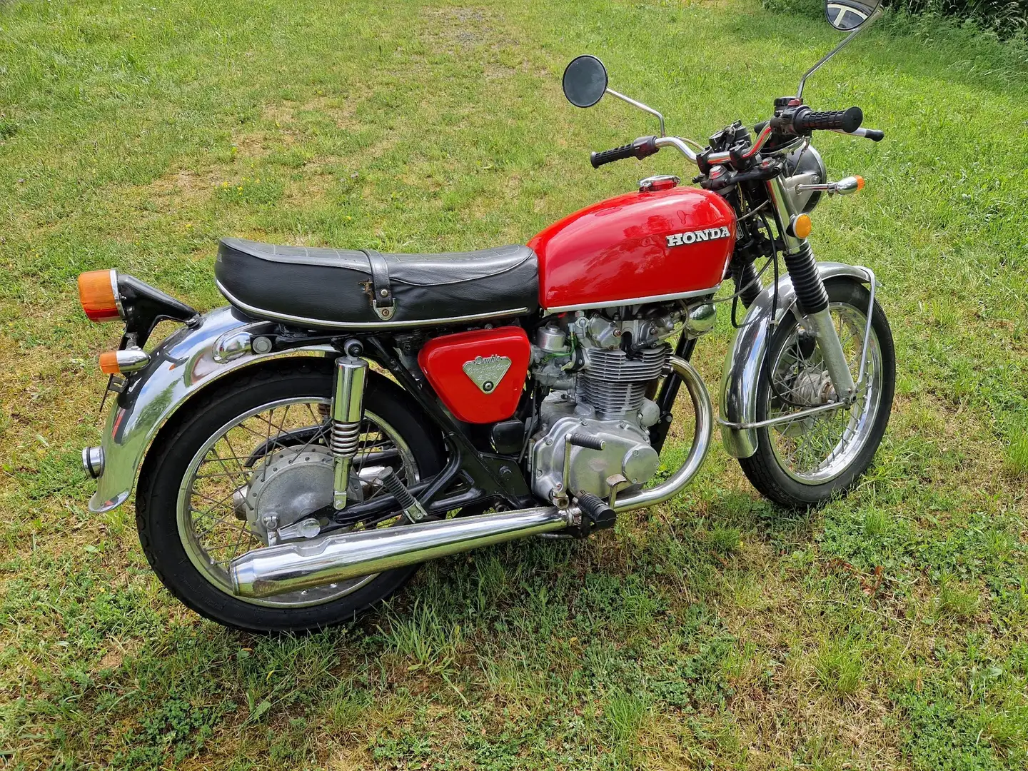 Honda CB 450 K Roşu - 2