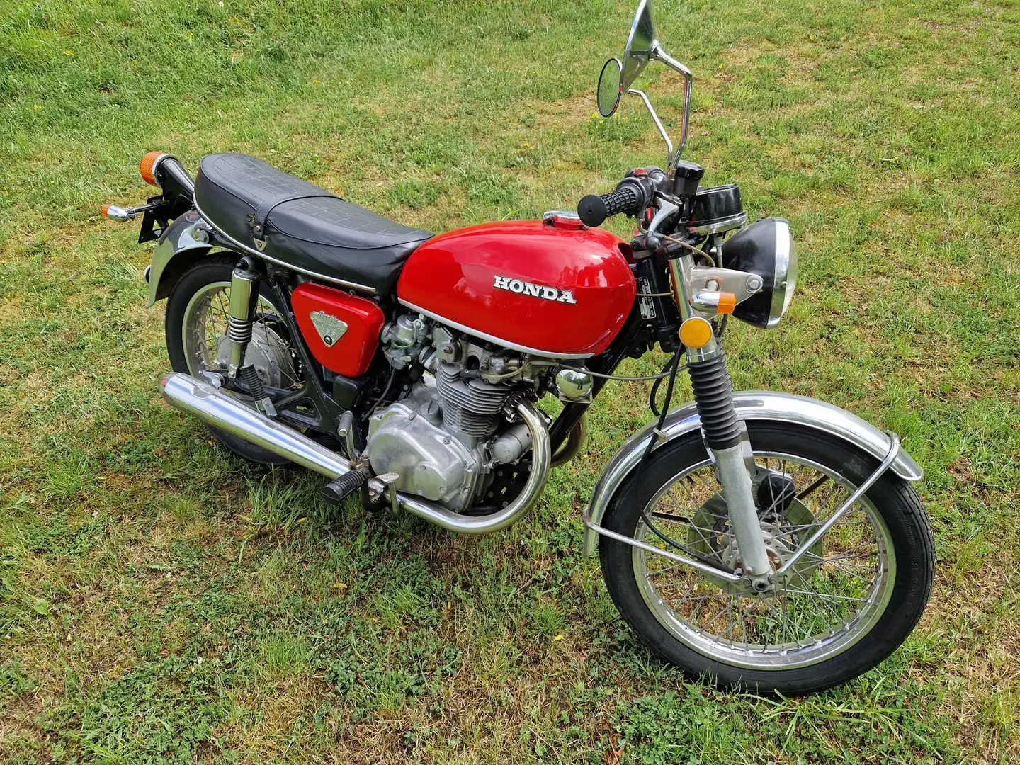 Honda CB 450 K Roşu - 1