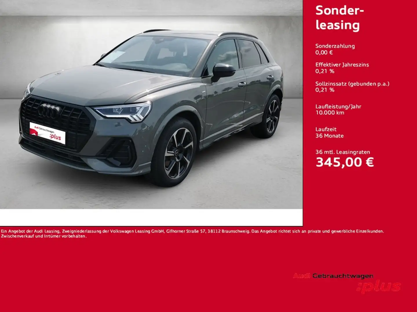 Audi Q3 S line 35 TFSI *ACC*AHK*VC*LED* Grau - 1