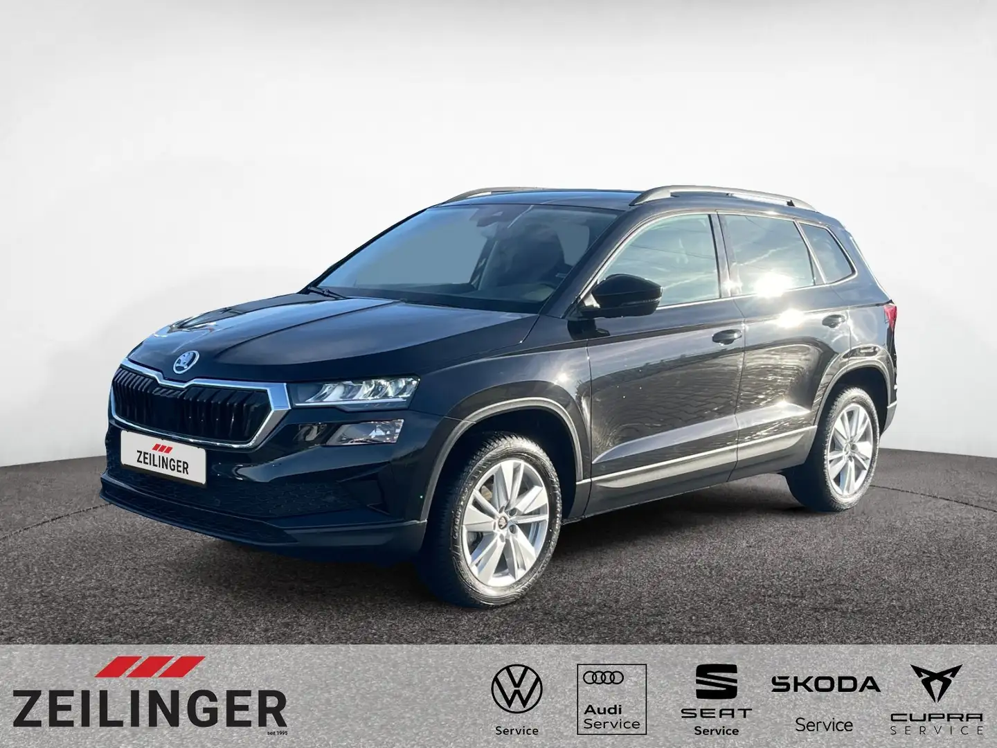 Skoda Karoq Selection TSI|TOTWINKEL|NAVI|ACC|KAMERA Schwarz - 1