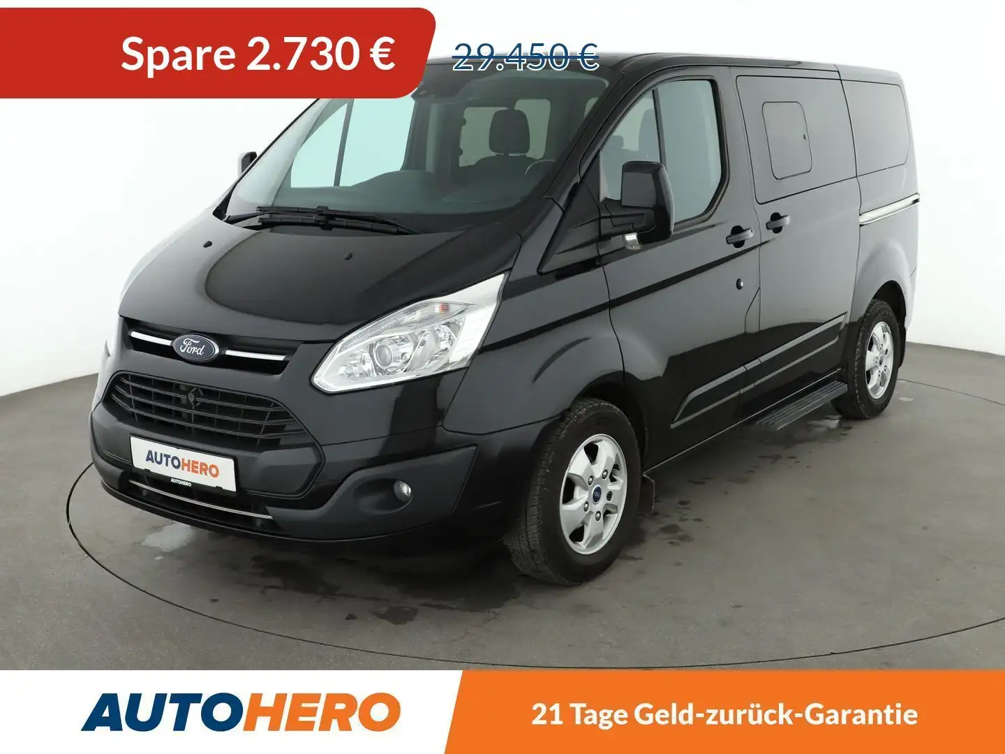 Ford Transit 2.0 TDCi 310 L1 Tourneo Titanium*8-SITZER*NAVI* Noir - 1
