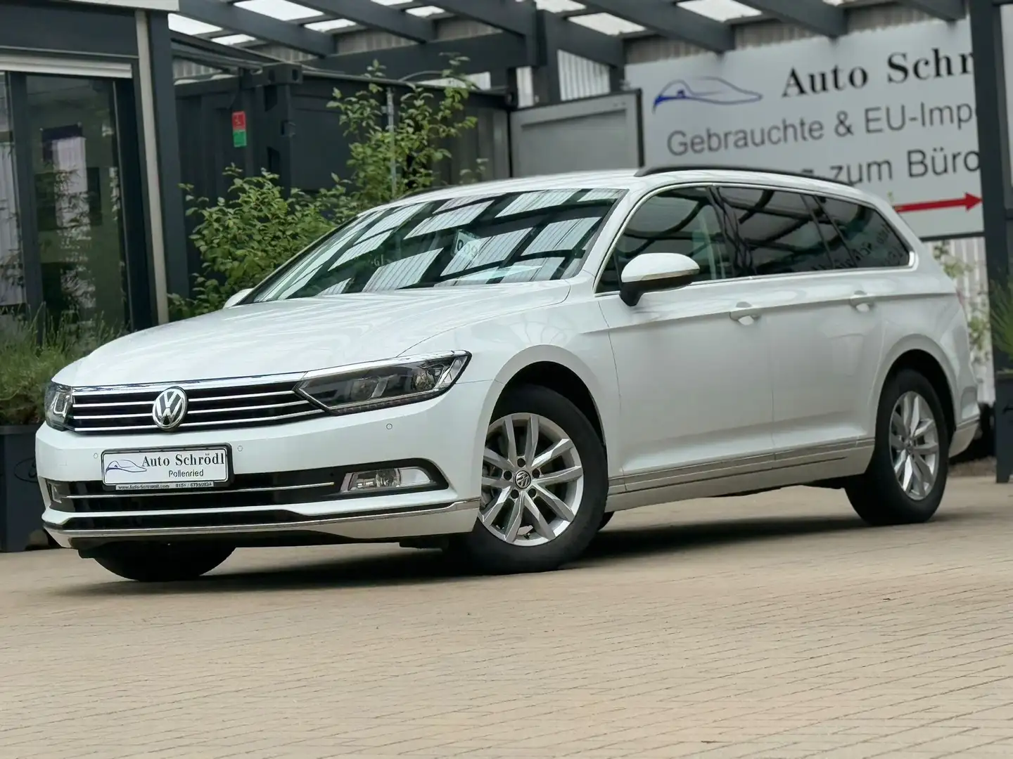 Volkswagen Passat Variant Comfortline DSG 2.0 TDI, ACC, LED, Navi Blanc - 1