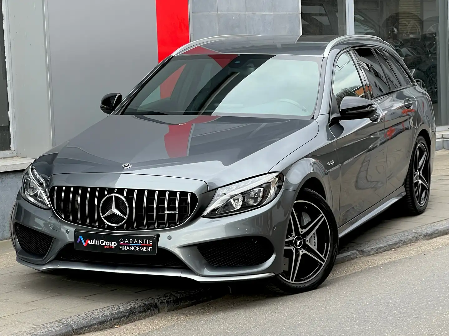 Mercedes-Benz C 43 AMG 4-Matic V6 4X4 ///AMG✅Garantie1an✅23.553€HT Grijs - 1