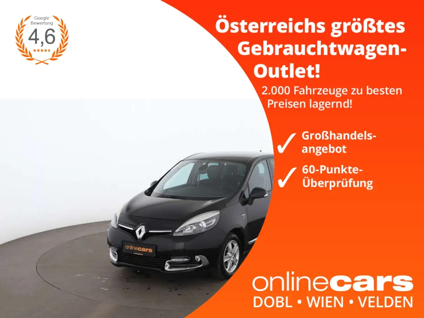 Renault Scenic III 1.5 dCi 110 BOSE Edition Aut LEDER PDC Schwarz - 1