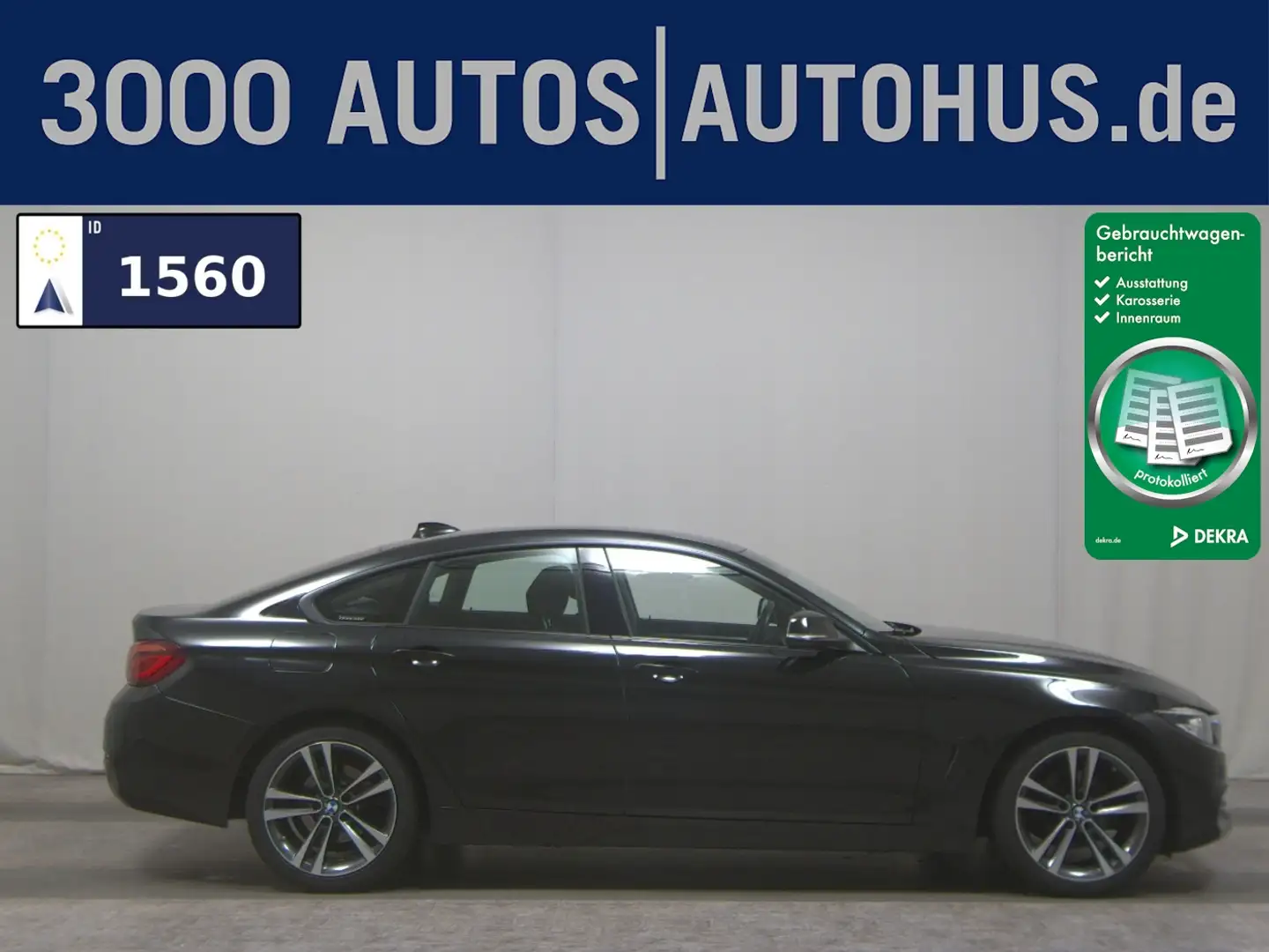 BMW 418 Gran Coupé Sport-Line Navi LED Shz PDC Schwarz - 1