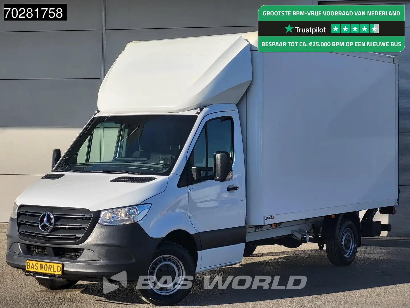 Mercedes-Benz Sprinter 317 CDI Automaat Laadklep Bakwagen Airco Camera Eu Blanc - 1