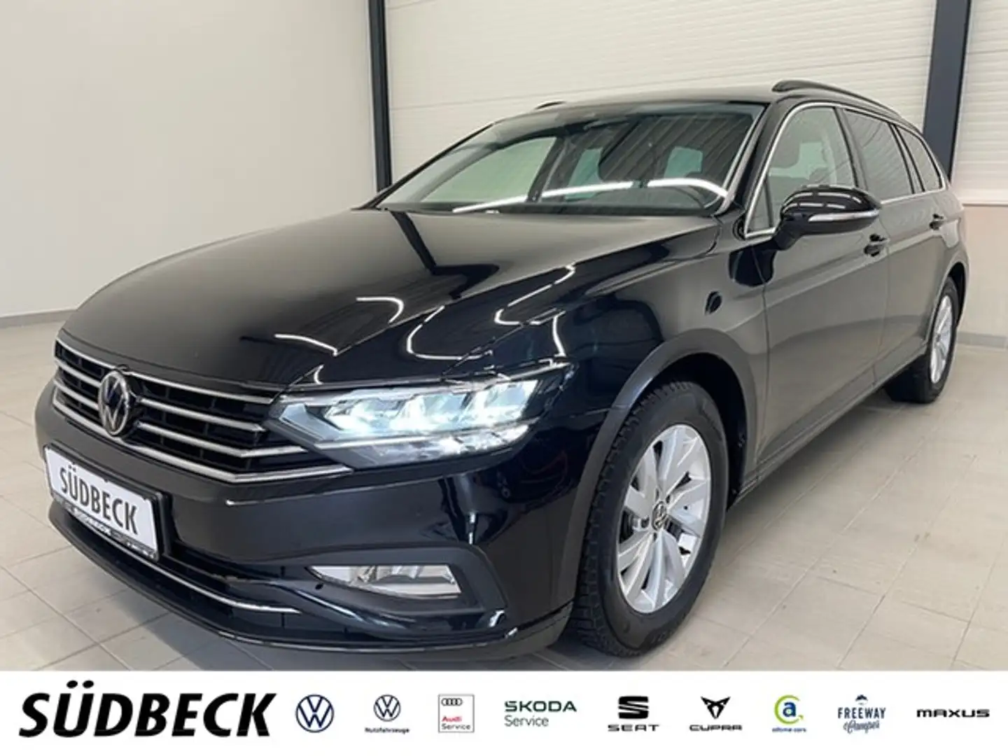Volkswagen Passat Variant 2.0TDI Business ACC+APP+LANE+KAMERA Schwarz - 1
