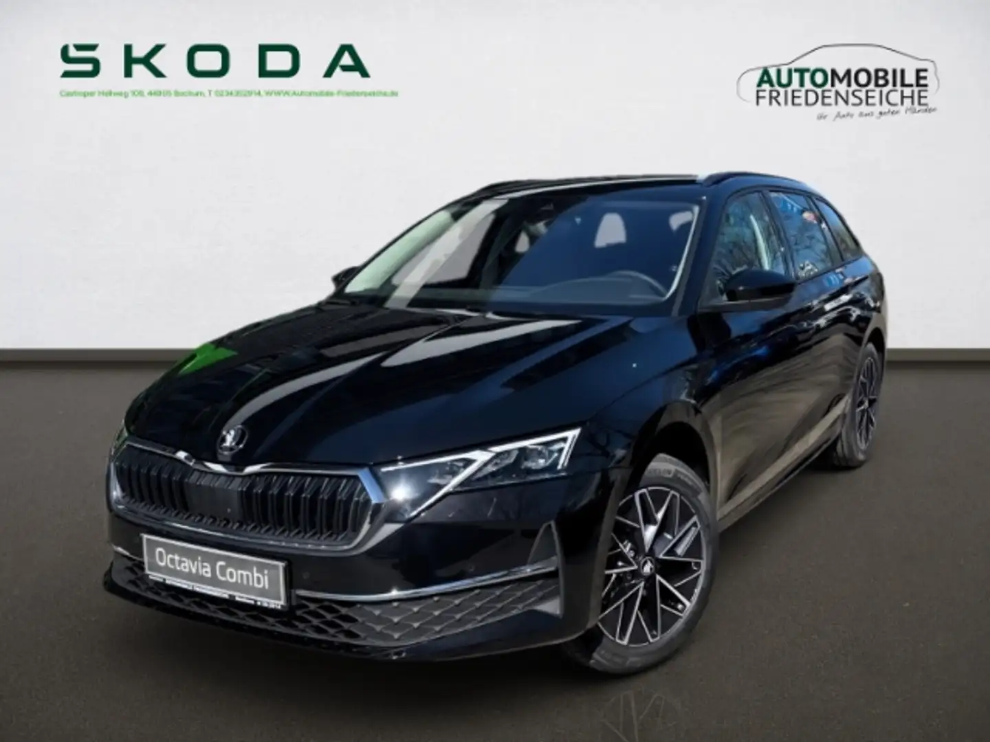 Skoda Octavia Combi Tour 1.5 TSI 85 kW Navi AHK Assistenz Noir - 1