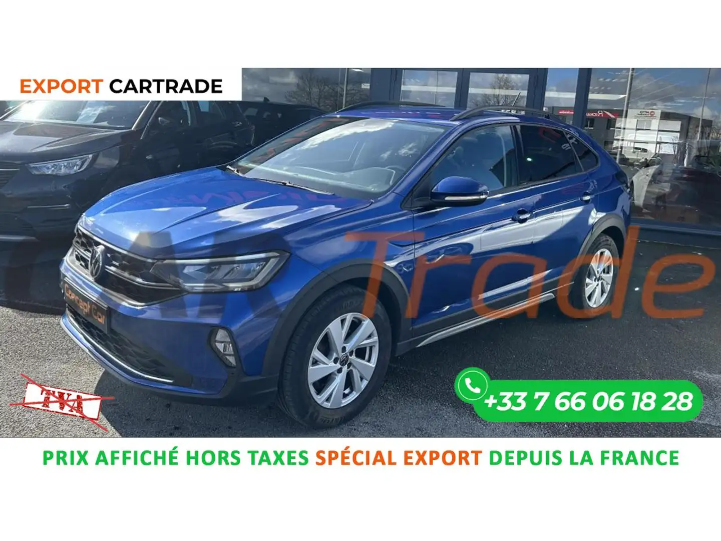 Volkswagen Taigo Life 1.0 TSI 110cv DSG7 Prix affiché HORS TAXES sp Bleu - 1