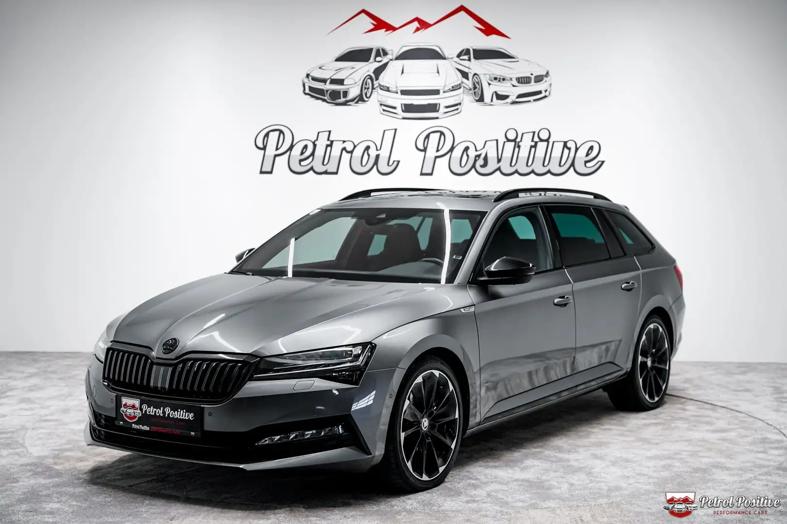 Skoda Superb 2.0 TDI SportLine 4x4 TOP Ausstattung / Unfallfre Silber - 1
