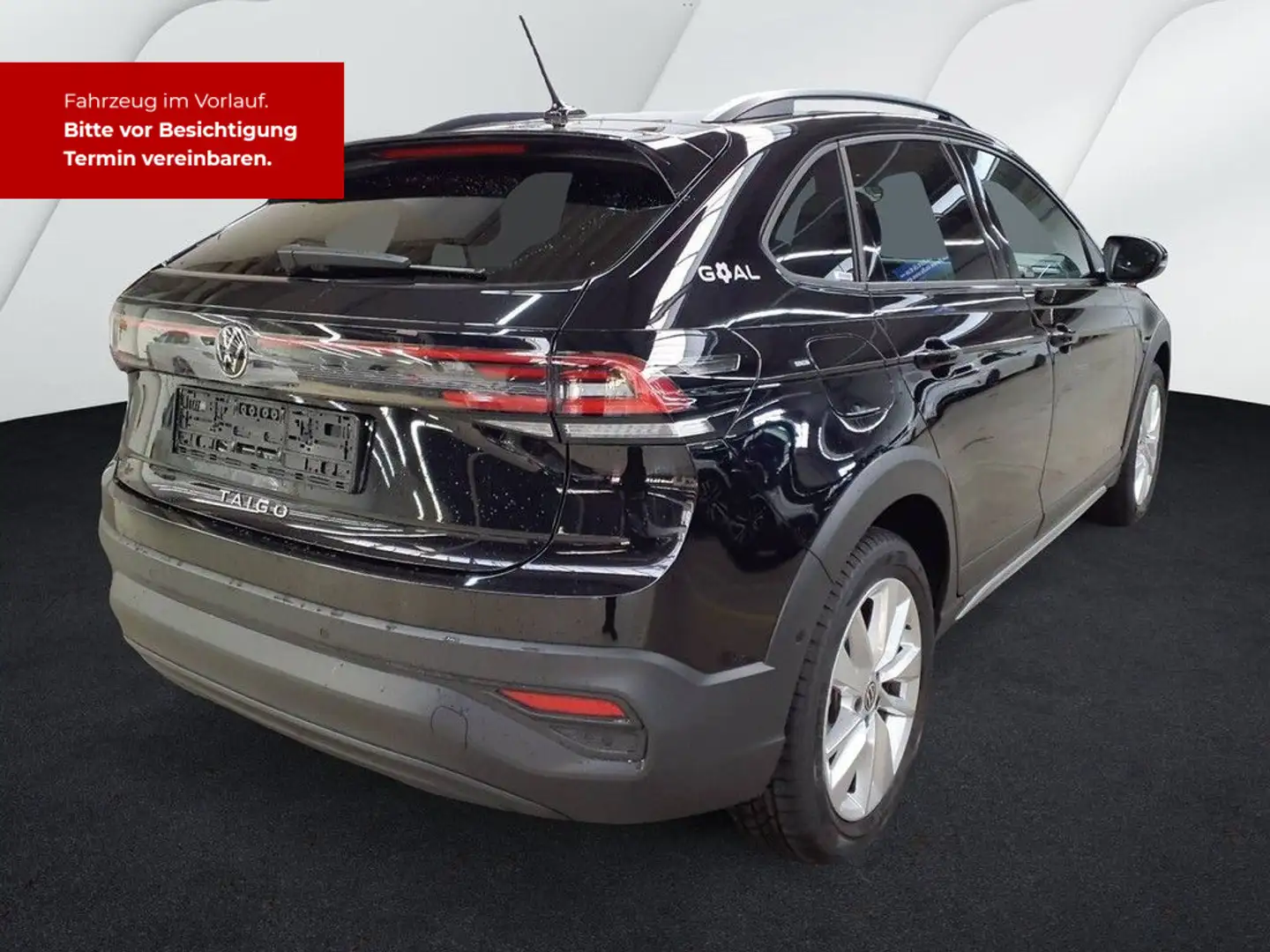 Volkswagen Taigo 1,0 TSI DSG Goal Navi LED SHZ ACC PDC Schwarz - 2