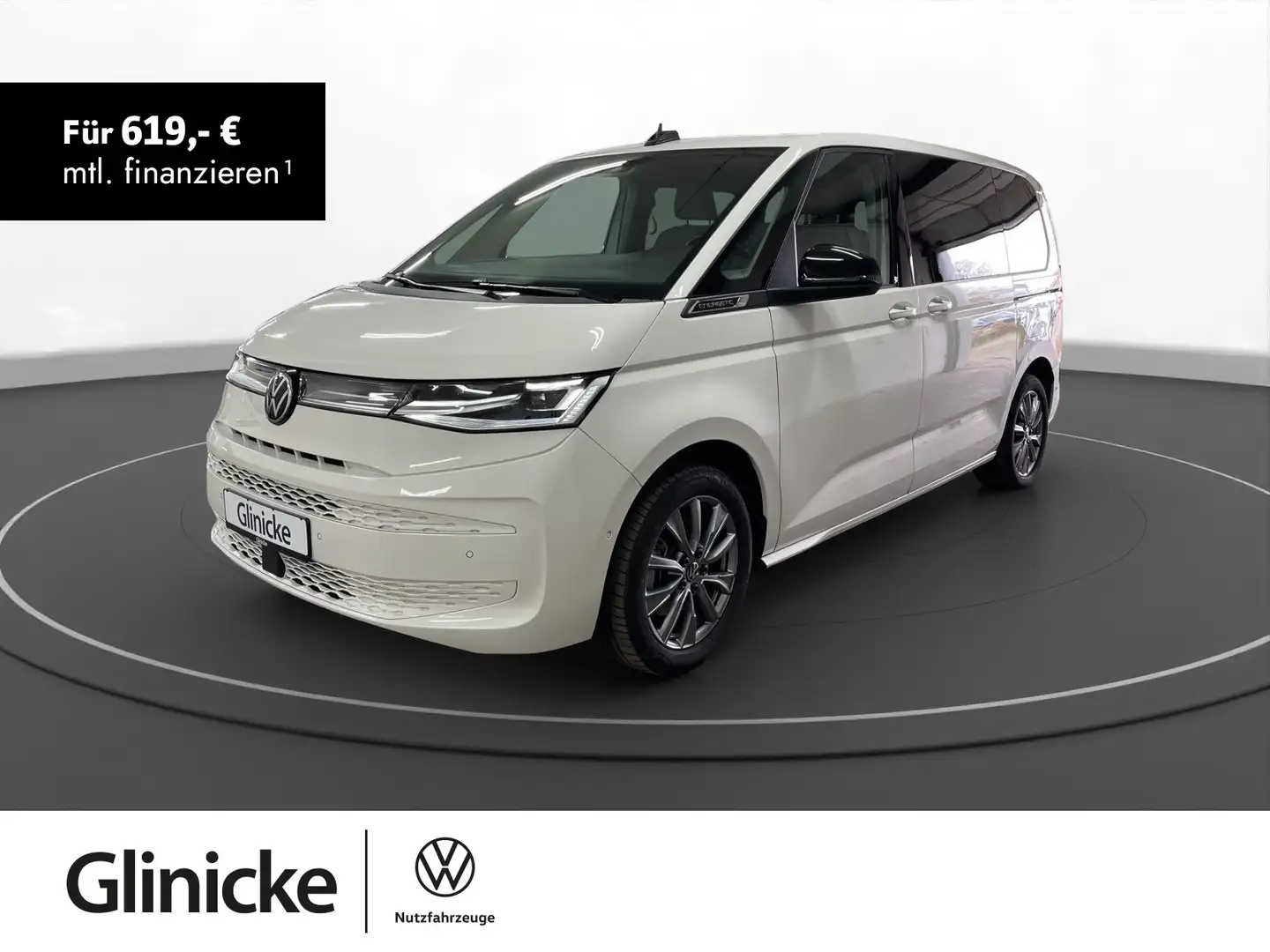 Volkswagen T7 Multivan 1.4 eHybrid Energetic AHK Pano Matrix L Weiß - 1